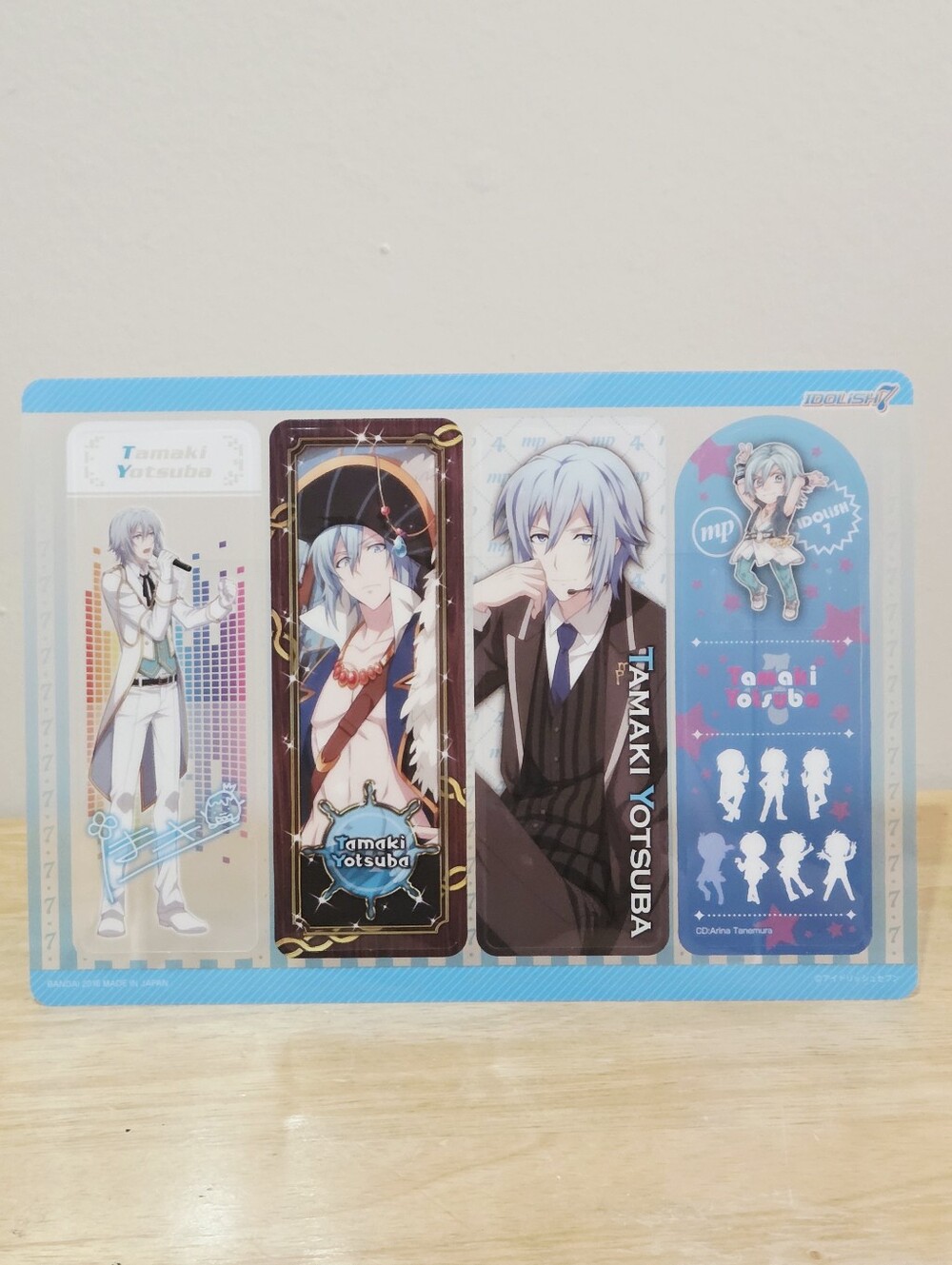 *4 for $30* idolish7 - Tamaki Yotsuba - Bookmark Set Sheet - Otome Game Anime